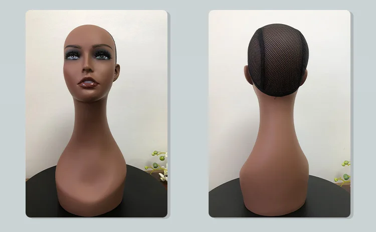 PVC Pierceable Black Woman Mannequin Head Wig Head Mannequin Mold Beautiful  Mannequin Wig Heads - Buy PVC Pierceable Black Woman Mannequin Head Wig  Head Mannequin Mold Beautiful Mannequin Wig Heads Product on