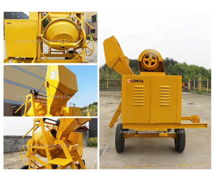 Lonta Jh510 510l Lifting Self Loading Diesel Beton Mortar Cement ...