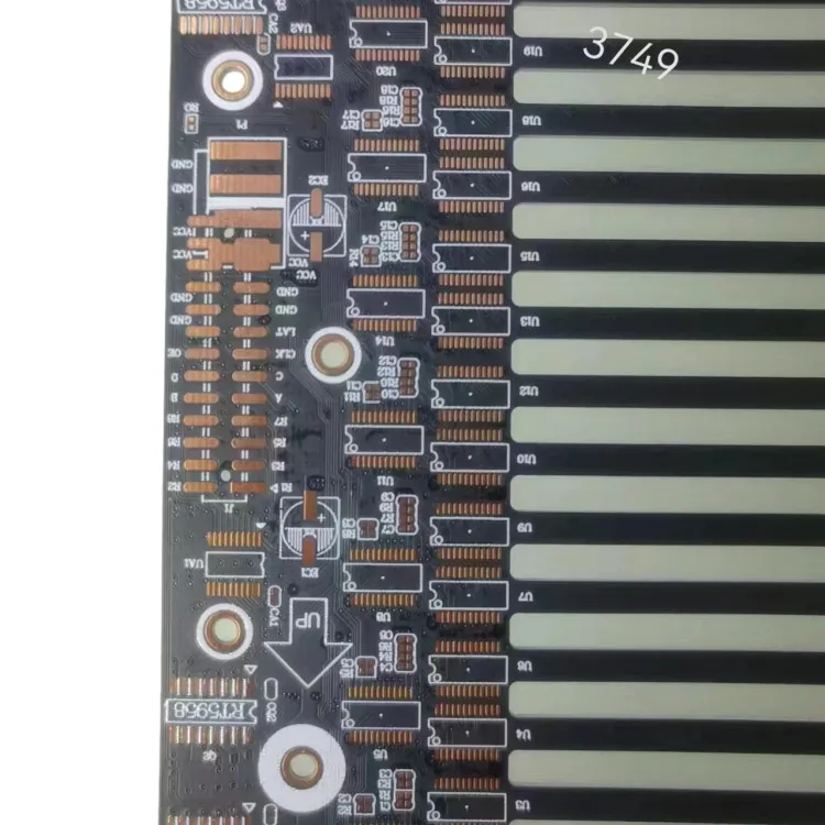 Transparent led screen display panel transparent flexible led film screen pcb circuit board