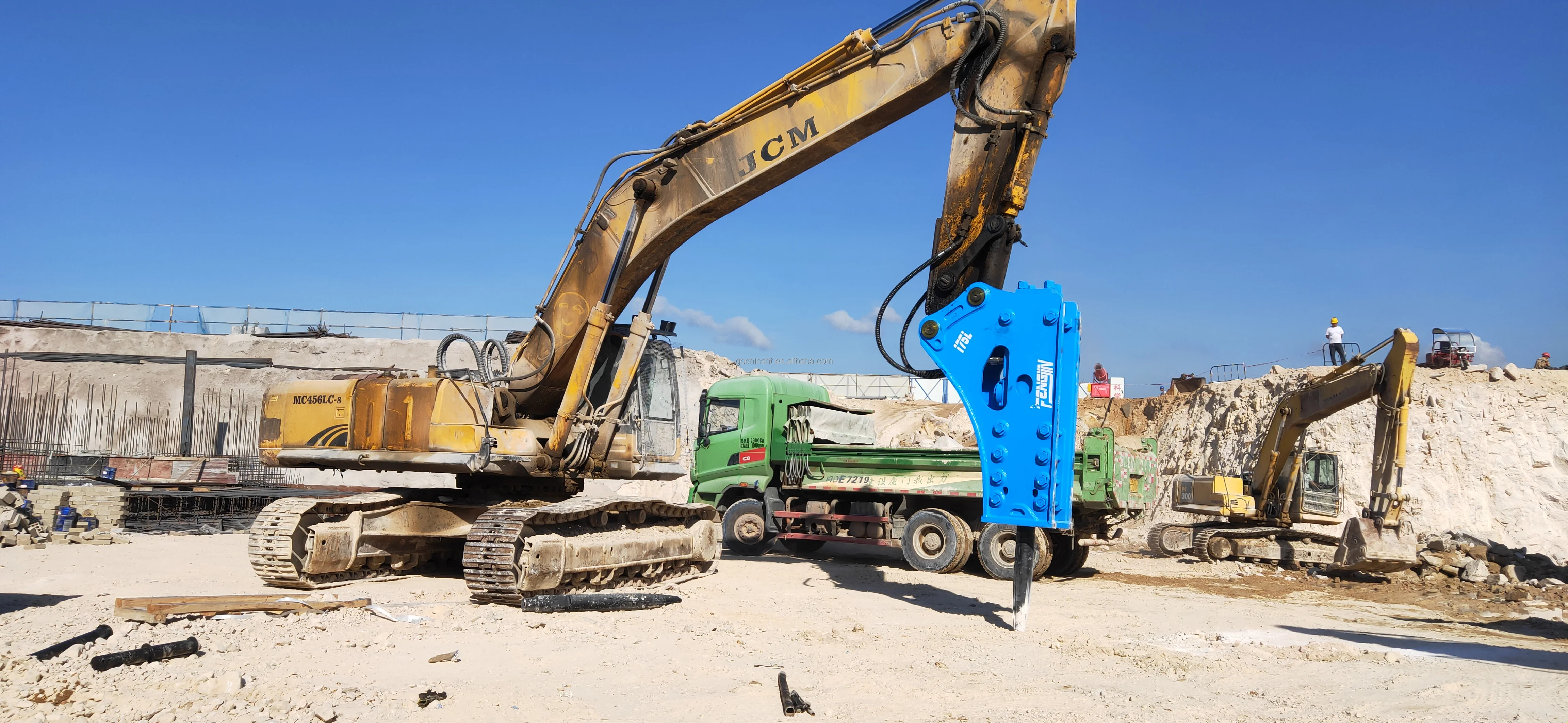 Mini Digger Concrete Breaker Axb Breaker Hydraulic Tools Excavator Hydraulic Hammer