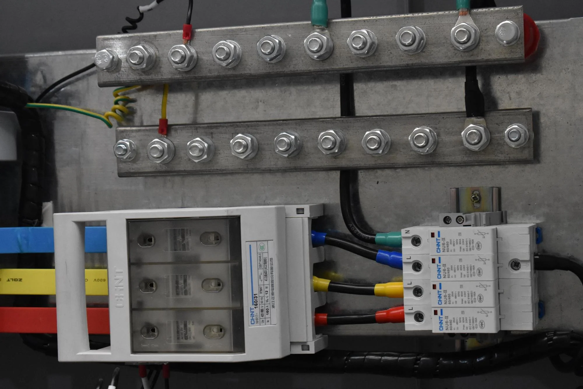 Main Distribution Panel Board Mdb Of Electric Energy & Protection Lines