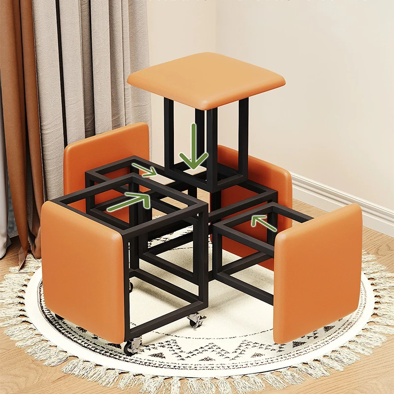 Magic Cube In One Cube Chair Modern Chair Ottoman Foot Stool In