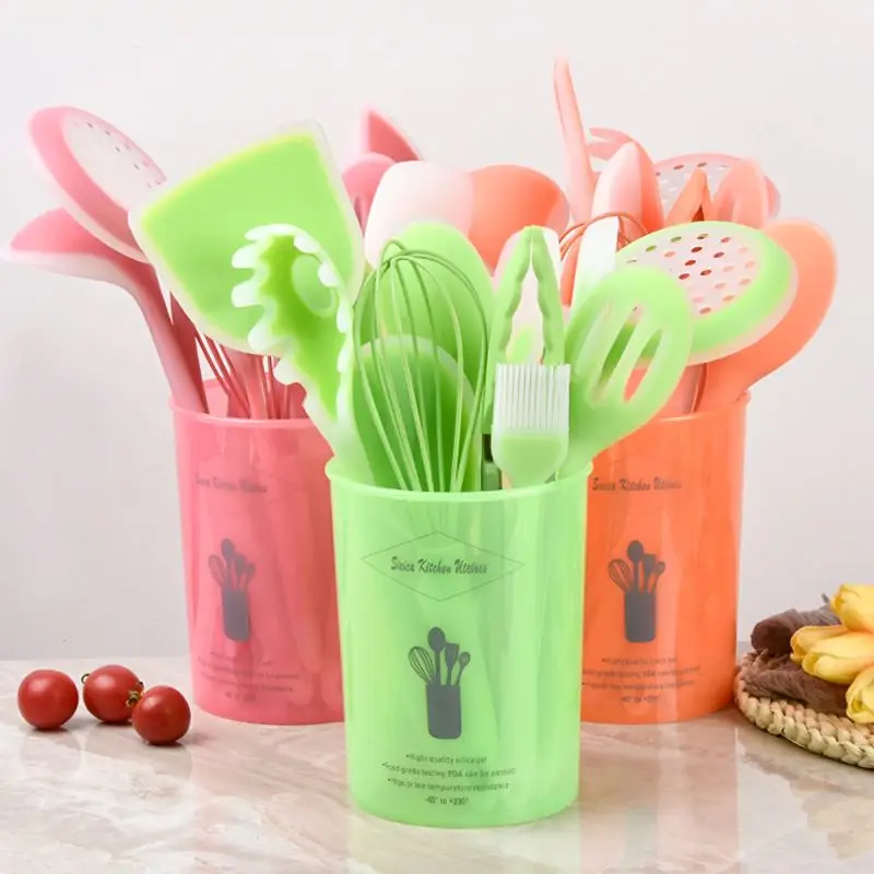 Boda Amazon Hot Selling Silicone Kitchenware Utensil Set Home And Kitchen Gadgets 2022 Kitchen Tools & Gadgets Kitchen Utensil