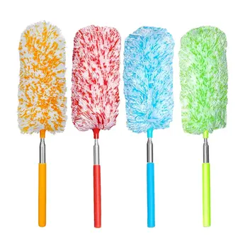 Microfiber Hand Duster Washable Microfibre Cleaning Tool Extendable Dusters for Cleaning Office Car Computer Air Condition