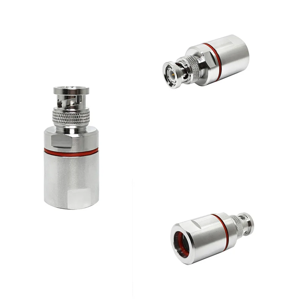 Factory Direct Coaxial Connector RF Clamp BNC Type Male Plug for RG217 Cable Jack Type