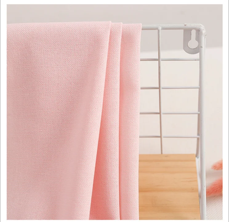 6S льняная вискозная ткань 37*31 однотонная окрашенная одежда для весны и лета