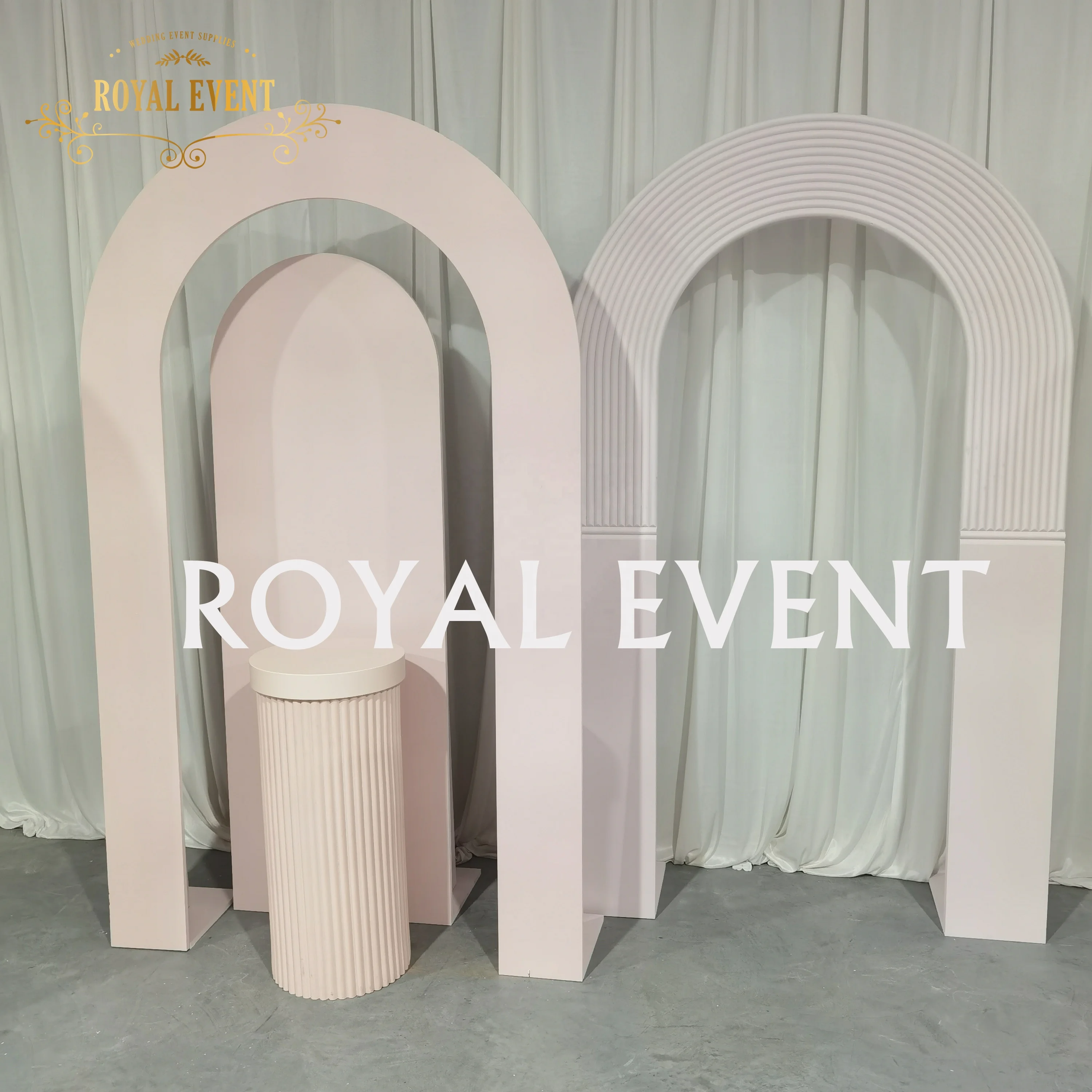 Wholesale 3d Carved Arch Panel Backdrop Stand Other Wedding Decoration ...