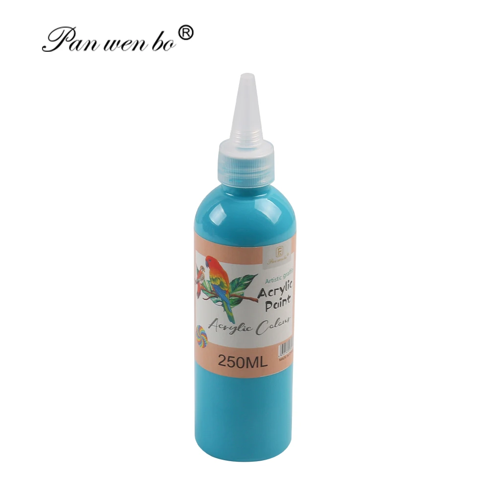 Художественные принадлежности 10 видов цветов акриловая краска 250 мл художественная Профессиональные акриловые