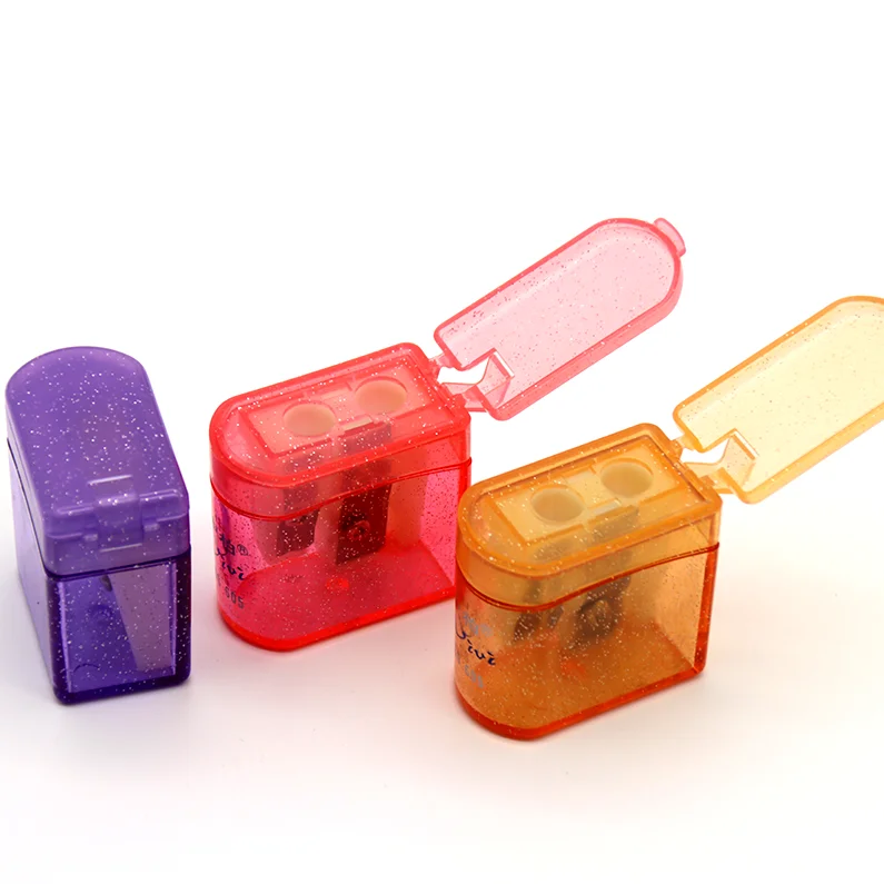 Высококачественная цветная японская точилка для карандашей Sipa с двойным отверстием дома и