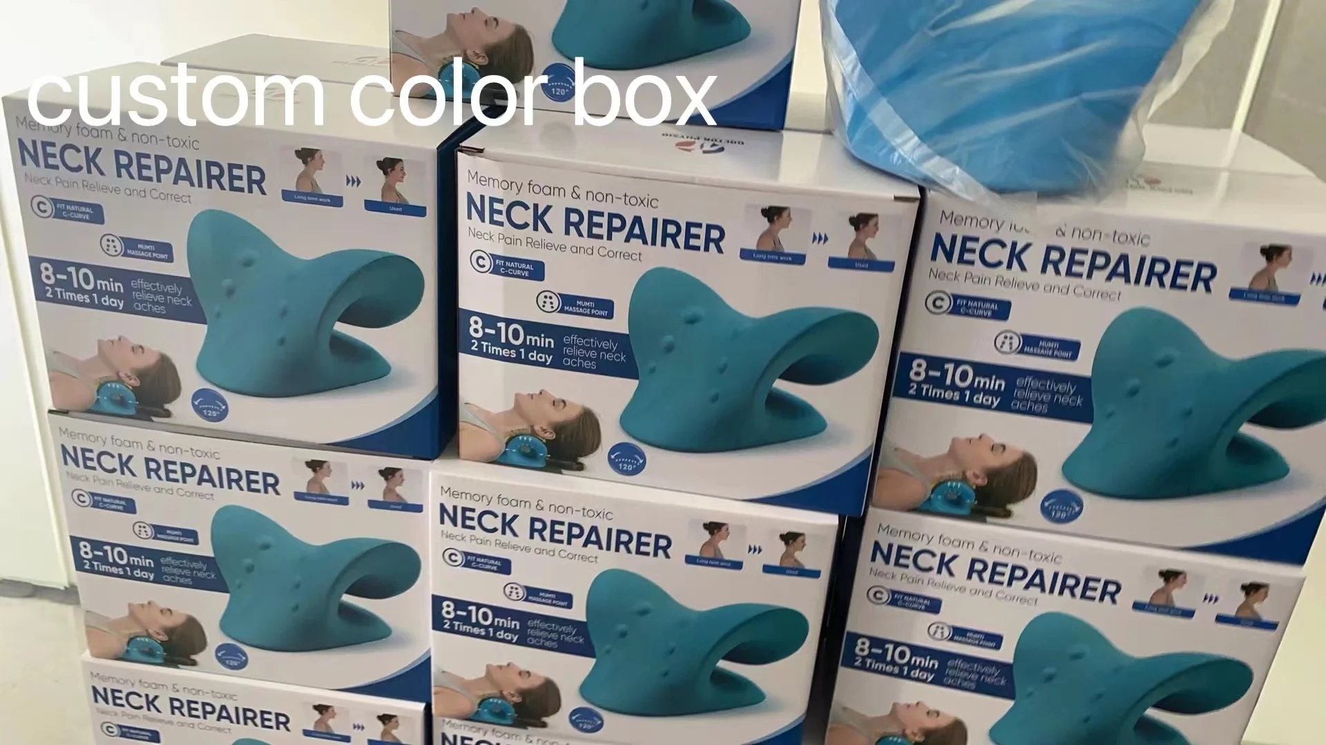 Cervical Traction Spine Pillow Traction Device For Neck And Shoulder