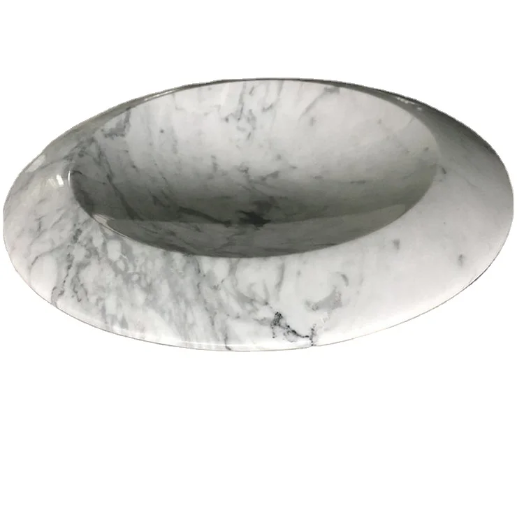 Hotel Decorative Marble Sink House Bathroom Marble Sink Vessel Sink