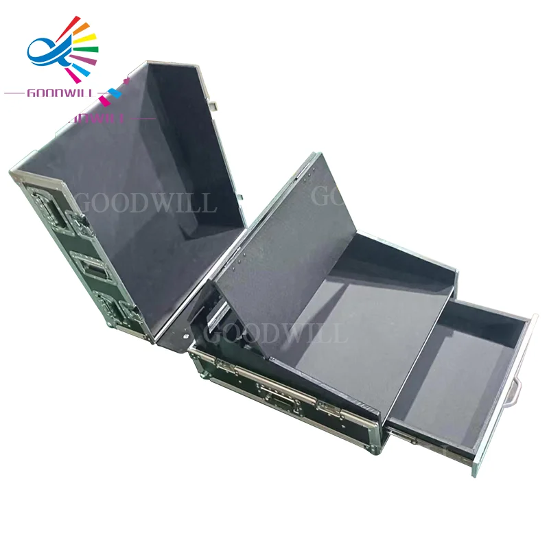 Goodwill Customized Flight Road Case for 1pcs 22'' Screen OnPC and Command Wing OEM Support