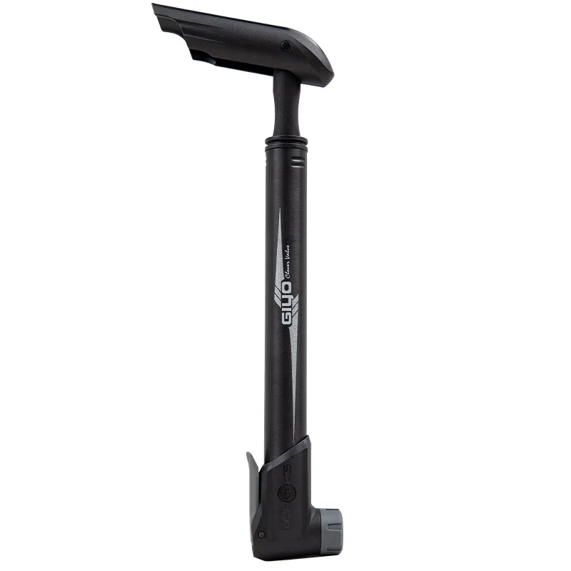 Giyo 04CA Clever Valve HighQuality Pressure Bike Pump Inflatable Bike Mini air Pump 120PSI Barometer Aluminium Bicycle Hand Pump