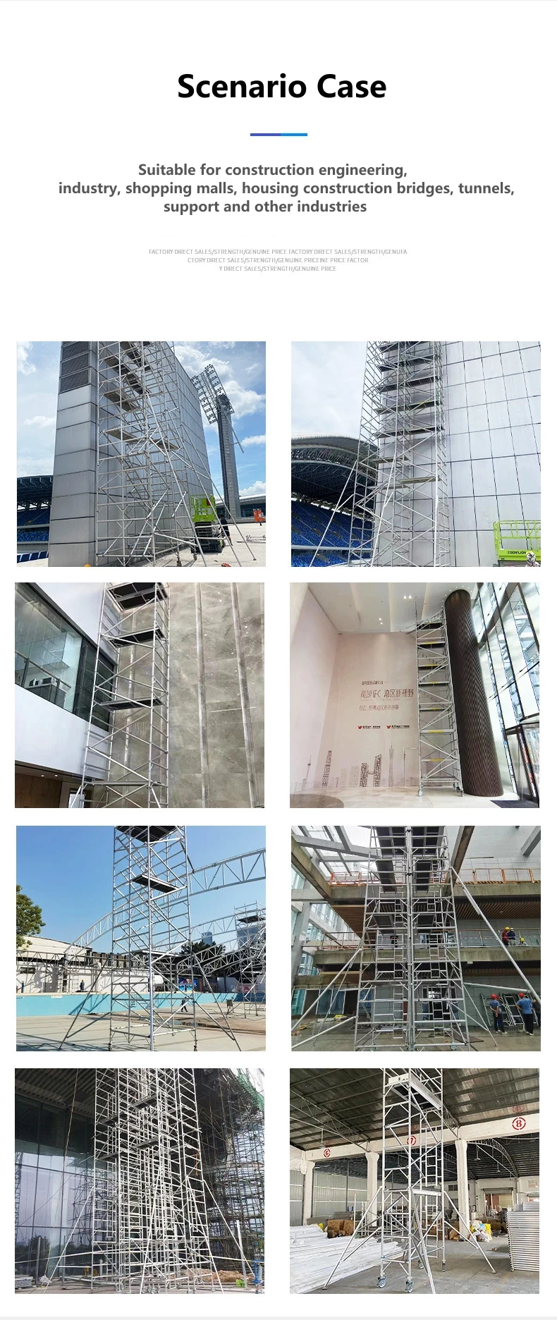 China Supplier Lightweight Easy To Install Galvanized Scaffolding ...