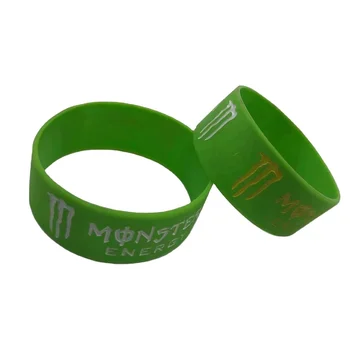 Personalized Custom Color LOGO Silicone Bracelet Rubber Wristbands Solid Color Glow Silicone Wristband For Promotion Gifts