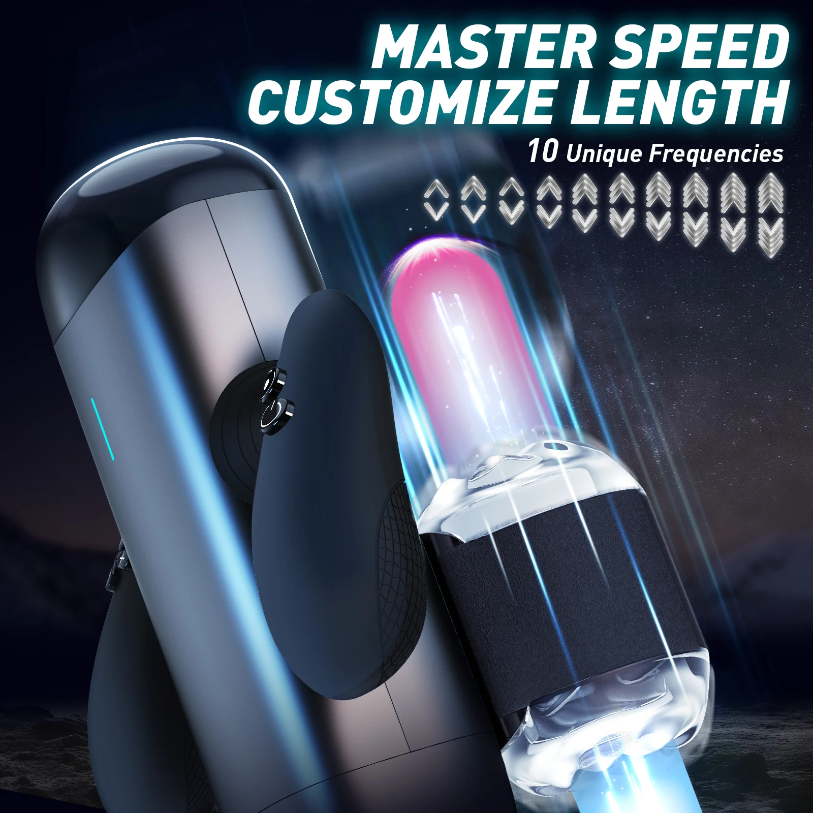 spencers male sex toy Voodoo Get Lucky Score Head Game Masturbator – Adam's Toy Box main image 0
