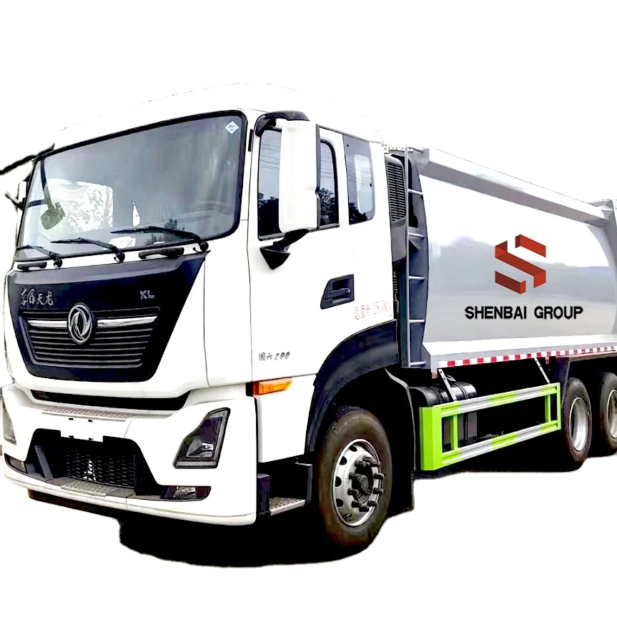 Municipal Machinery Dumpcart Dongfeng 6x4 20 Cubic Meter Collection Waste Compactor Garbage Truck