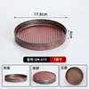 673 Brown Round Box