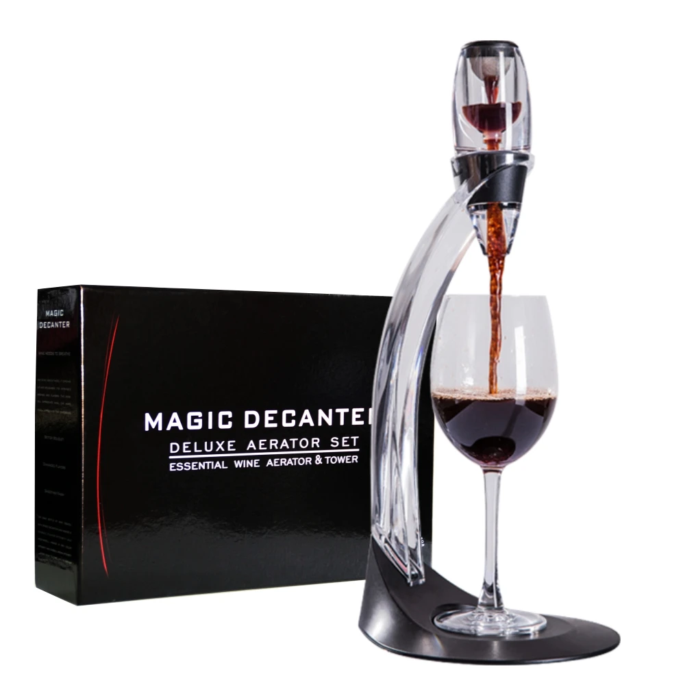 Fse Quick Instant Red Wine Aerator Decanter Dispenser Magic Wine