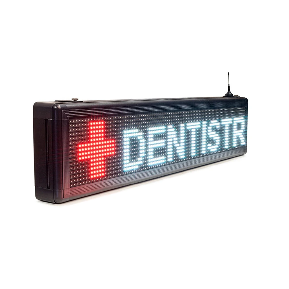 Outdoor P5 Rgb Running Text Led Banner Board Outdoor Advertising Led Display Scrolling Led Sign Led Signage Display