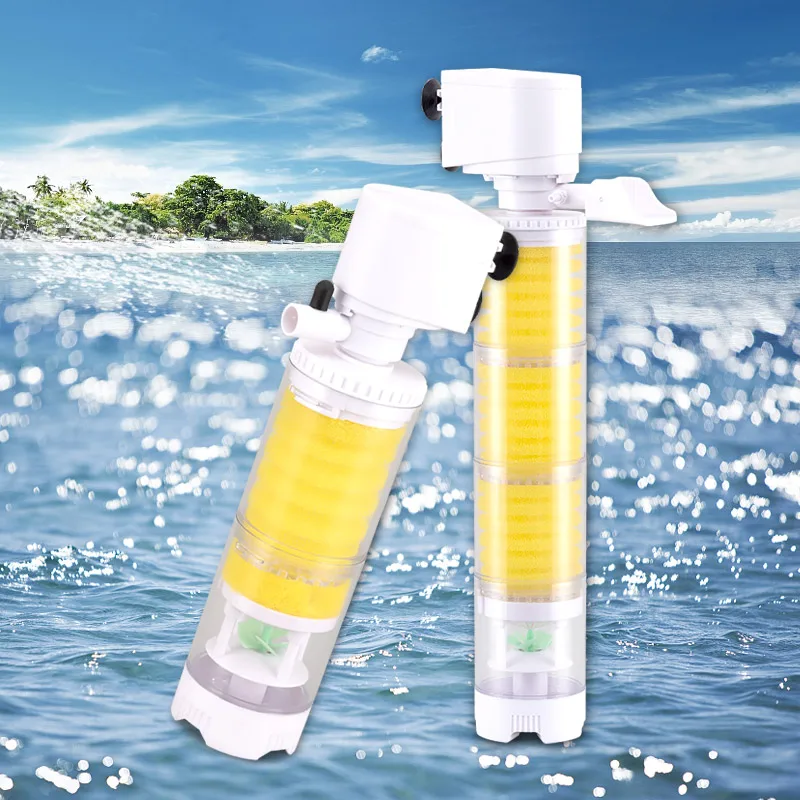 Fish Poop Separator Filter Fish tank Aquarium Internal Sponge Filter