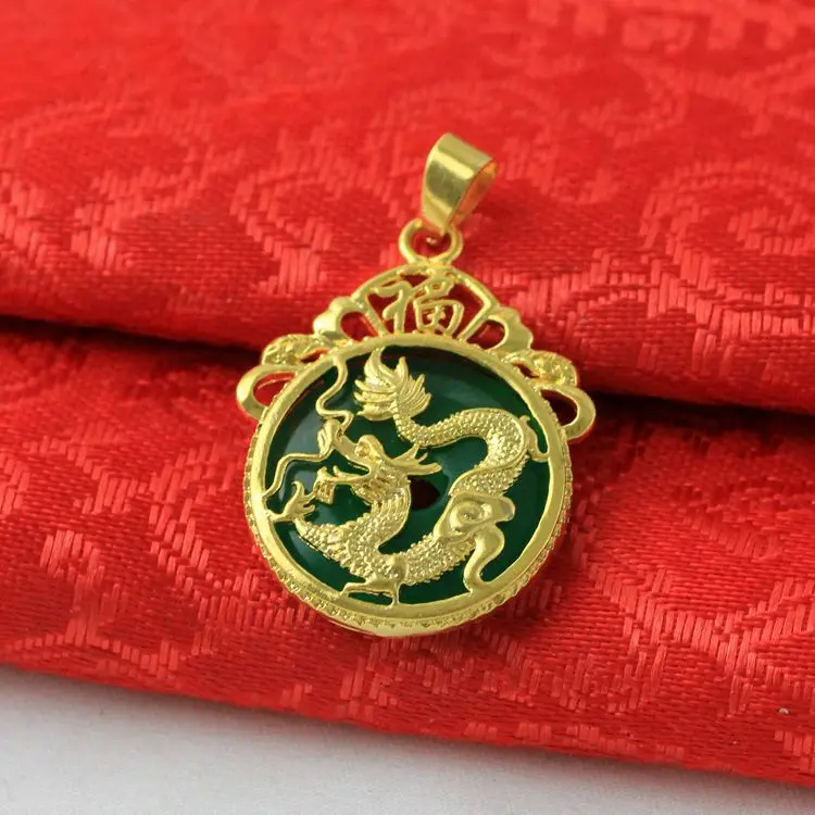 Jade Dragon Necklace - Symbol of Prosperity
