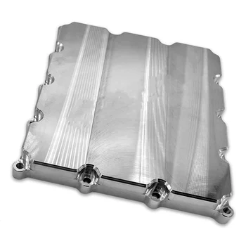 High Performance Custom CNC Machined 1 Inch Billet Oil Pan For GSXR1000 For Sidewinder Exhaust Applications