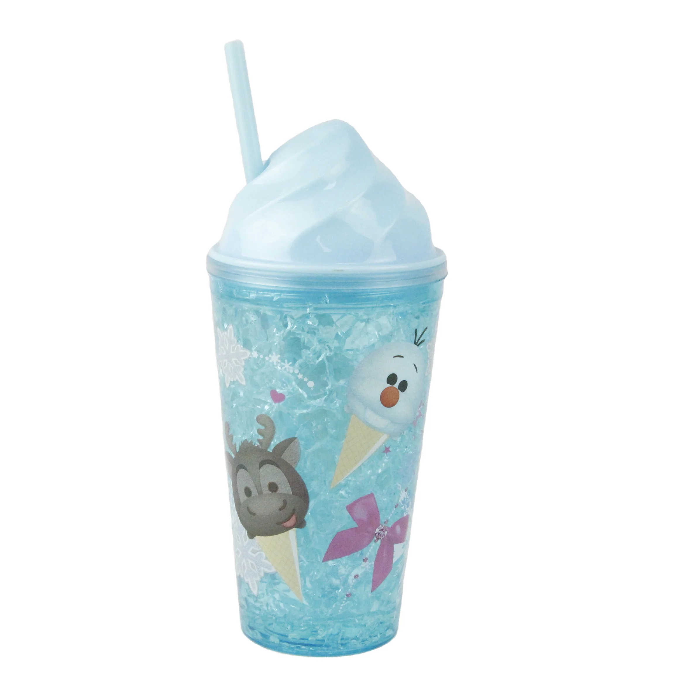 Disney Frozen Tumbler With Straw 450ml