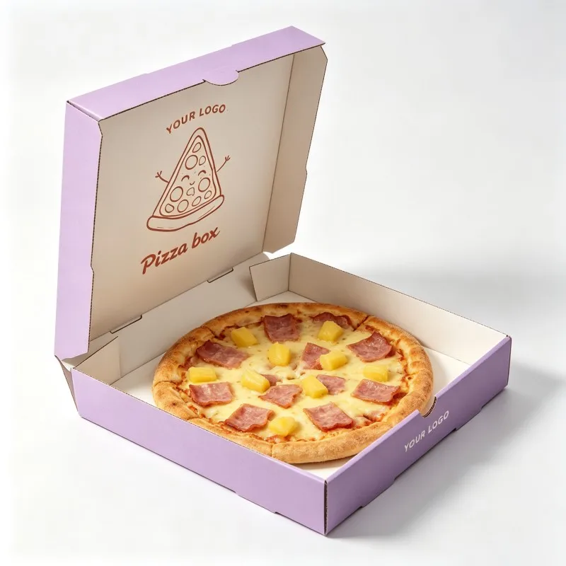 Großhandel individuell gestaltbare Pizzakartons, hochwertiger, stark nachgefragter Pizzakarton mit Digitaldruck