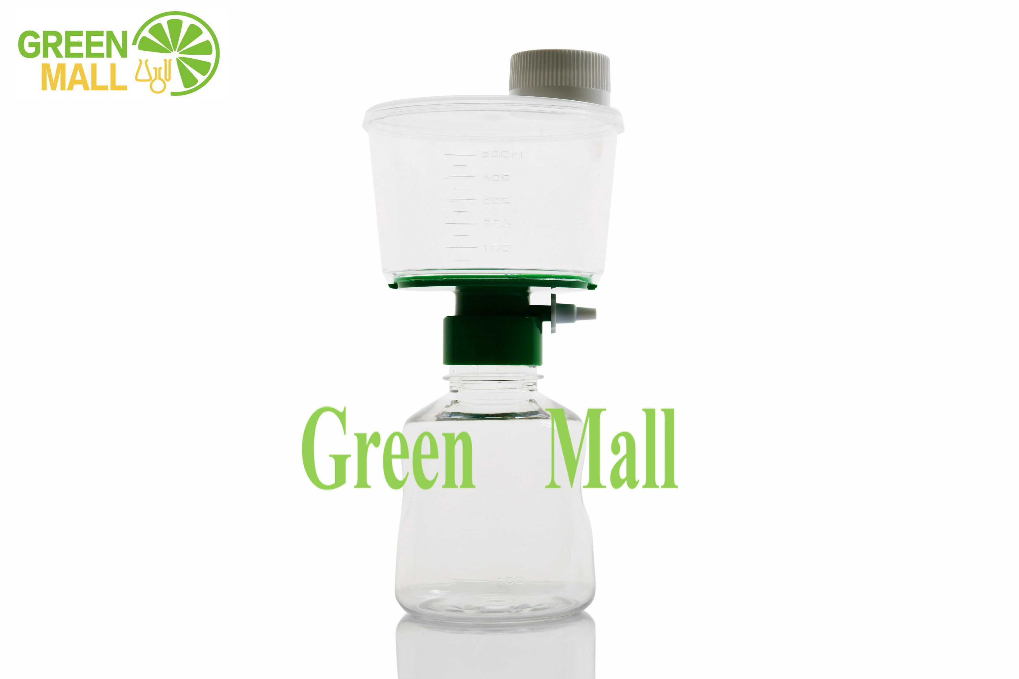 PES Vacuum Filter Storage Bottle System Sterile Filtration Device Filter Units 500ml Laboratory Filters