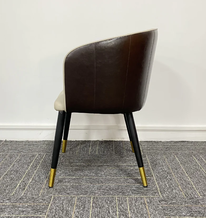 Dining Room Furniture Leather Luxury Modern Restaurant Dinning Chairs Modern Comfortable Fabric