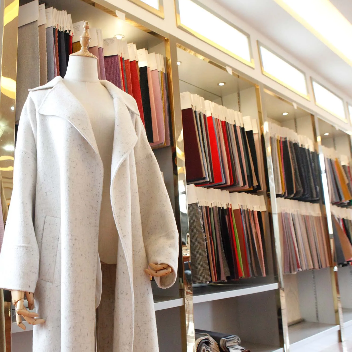 Boiled Wool Fabric Manufacturer Multi Colors Wool/viscose Boiled Wool Blended Knit Fabric