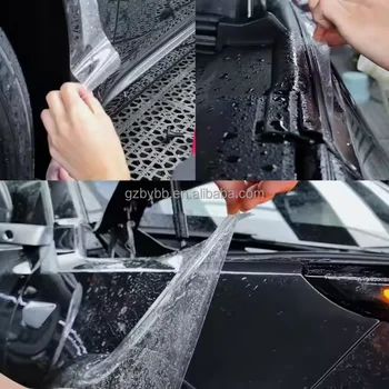 Wholesale Car Accessories 6.5mil 7.5mil 8.5mil TPU TPH PPF Shiny Matte Black Hydrophobic Self Healing Car Paint Protection Films