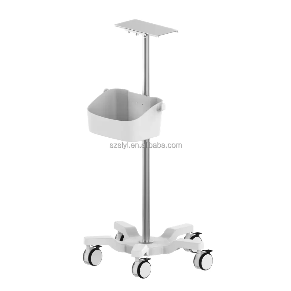 Hospital Bracket Cheap hospital Medical Trolley Roll Stand AED Plus Roll Stand