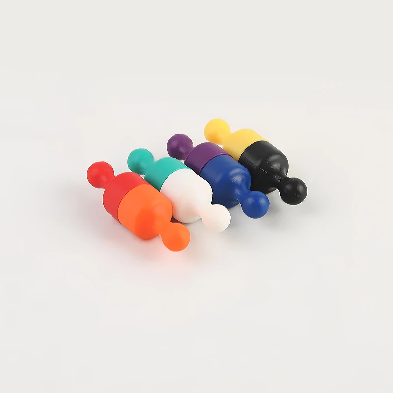 Support LOGO Print Magnetic Push Pin Magnet Super Strong Neodymium Magnet Button Multi-Color D19*25 Magnet for Office