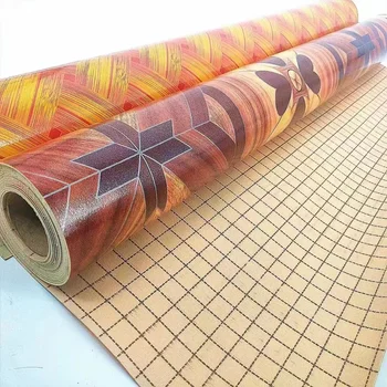 factory outlet Different Thickness pvc plastic vinyl floor looks like carpet roll coverings cheap