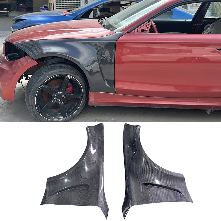 Carbon Fiber Side Fenders For E82 1M E88 1 Series Coupe