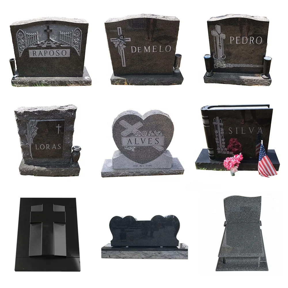 Customized Tombstones and Monuments Beautiful Designs Granite Headstone