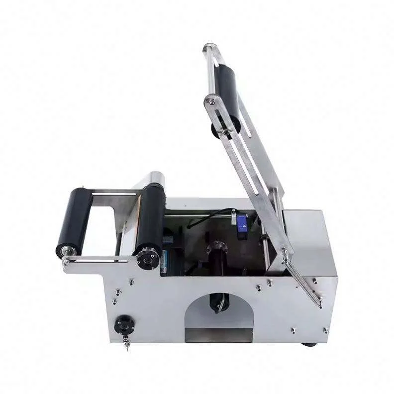 TEBAK Hand Cranked Labeling Machine + Industrial Tin Can Sealer | Soda & Sauce Production Equipment