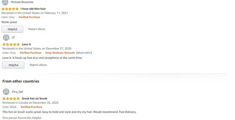 Top Fashion 4 In 1 Hair Dryer brush One-step Hair Dryer And Volumizer Hot Air Brush