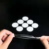 Transparent white paper