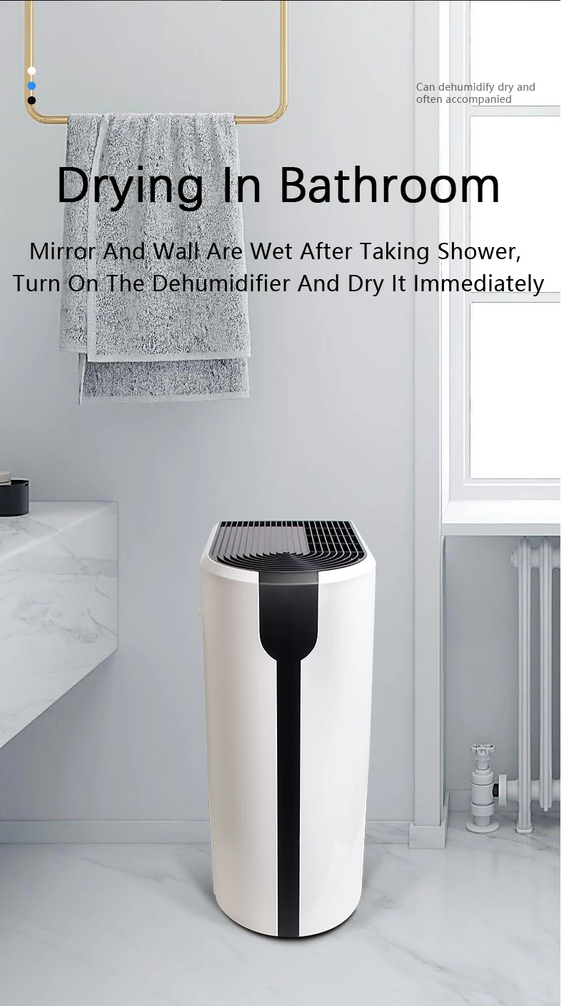 Moisture Removal Dehumidifier, 20l, 220, 42 - detail 26