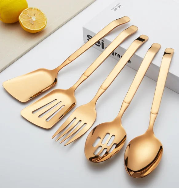 Golden Tasting Spoons