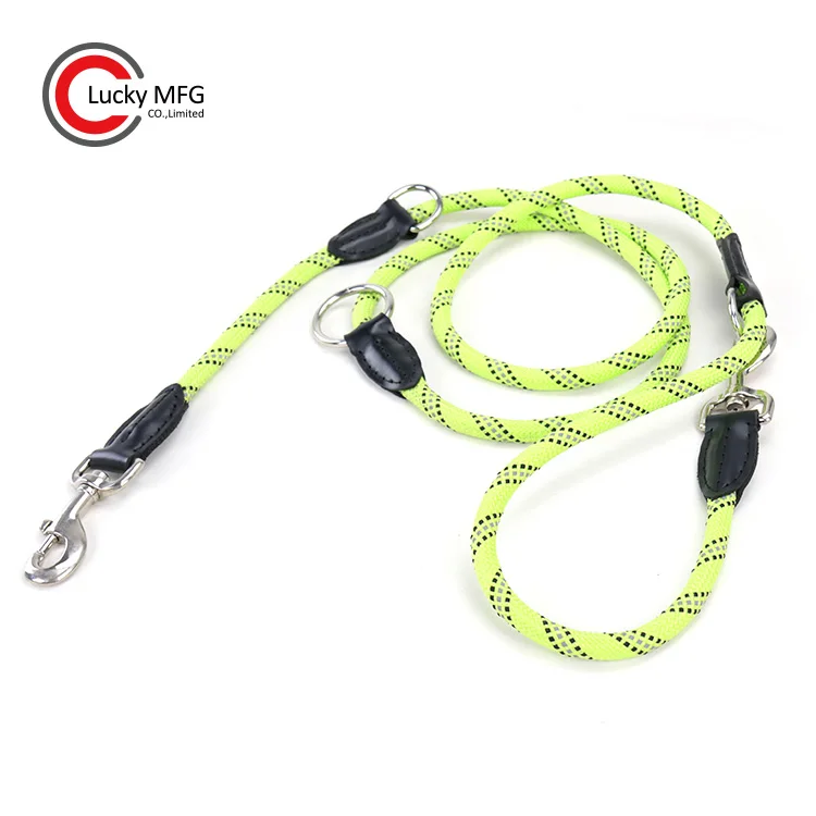 Multipurpose Handsfree Pet Leash Reflective Rope Crossbody Dog Leash