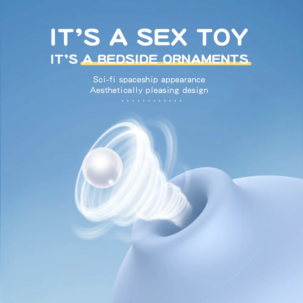 Kovida New Cloud Elf UFO Vibrator Mushroom Sucker Wireless Trendy Sucking Breast Vibrating Exclusive Toy for Women Kovida New Cloud Elf UFO Vibrator Mushroom Sucker Wireless Trendy Sucking Breast Vibrating Exclusive Toy for Women