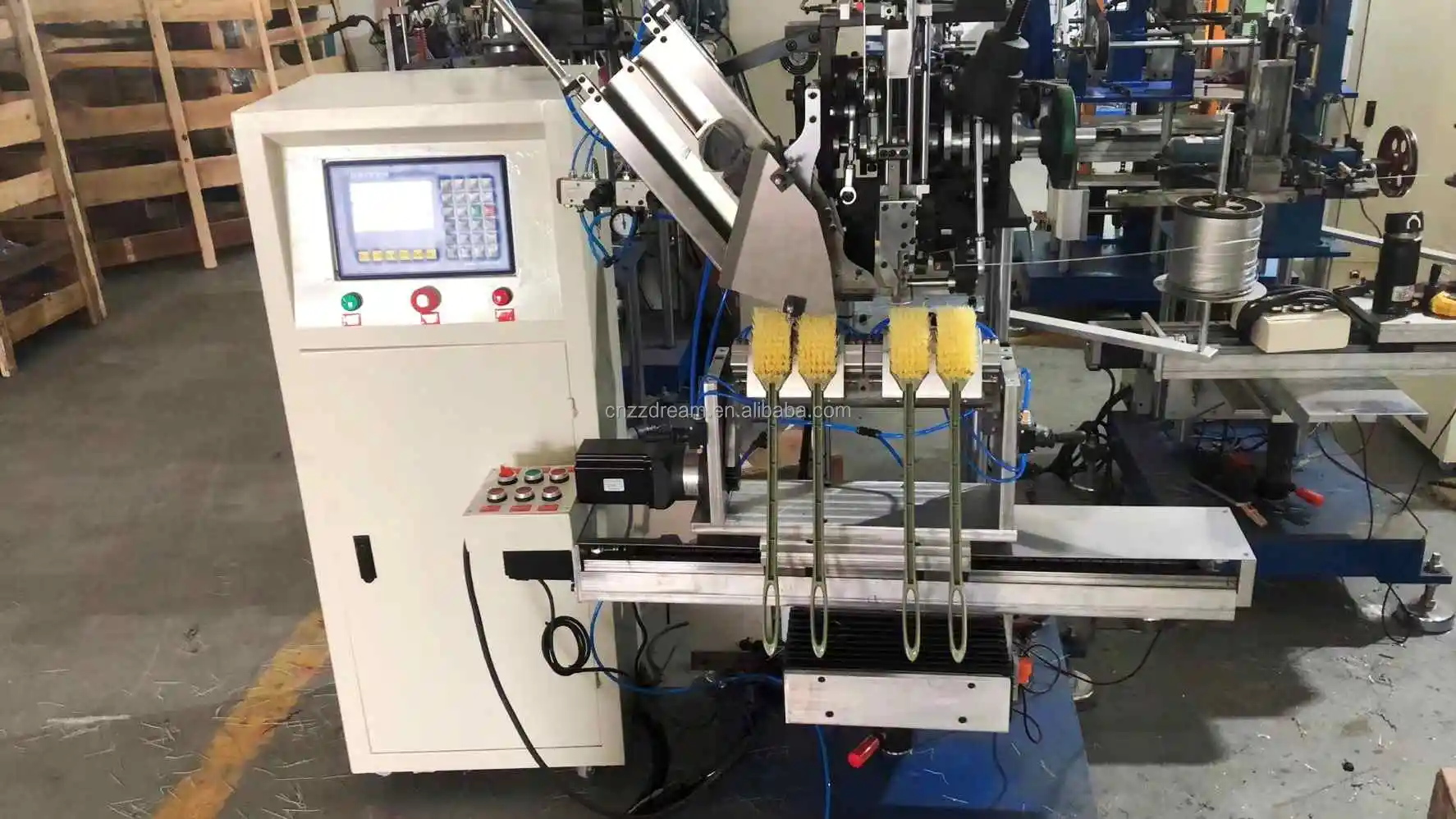 Brush Turfing Production Machines Automatic Brush Machinery Plastic