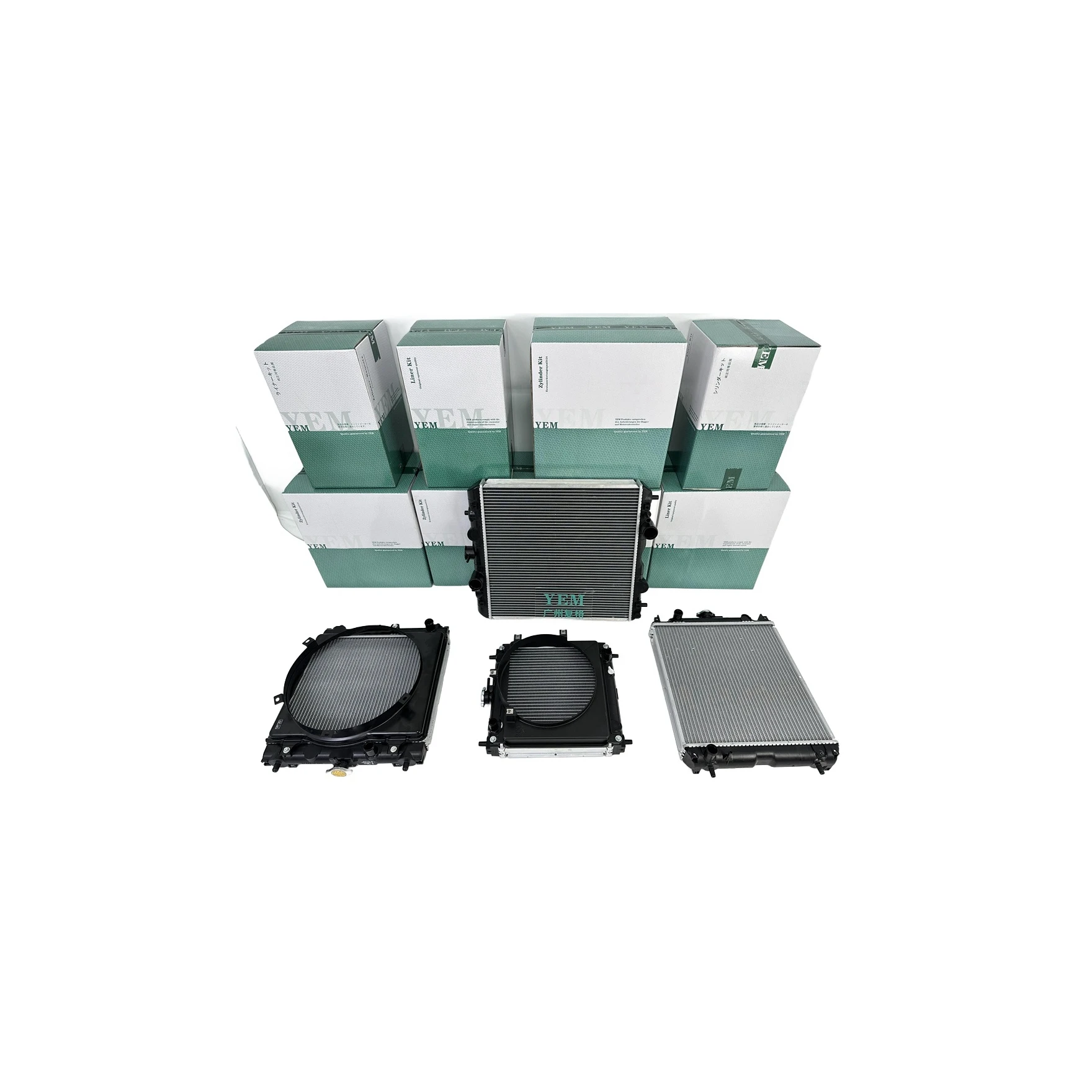 4JC1 Radiator Assy Suitable for Isuzu Diesel Engine Parts
