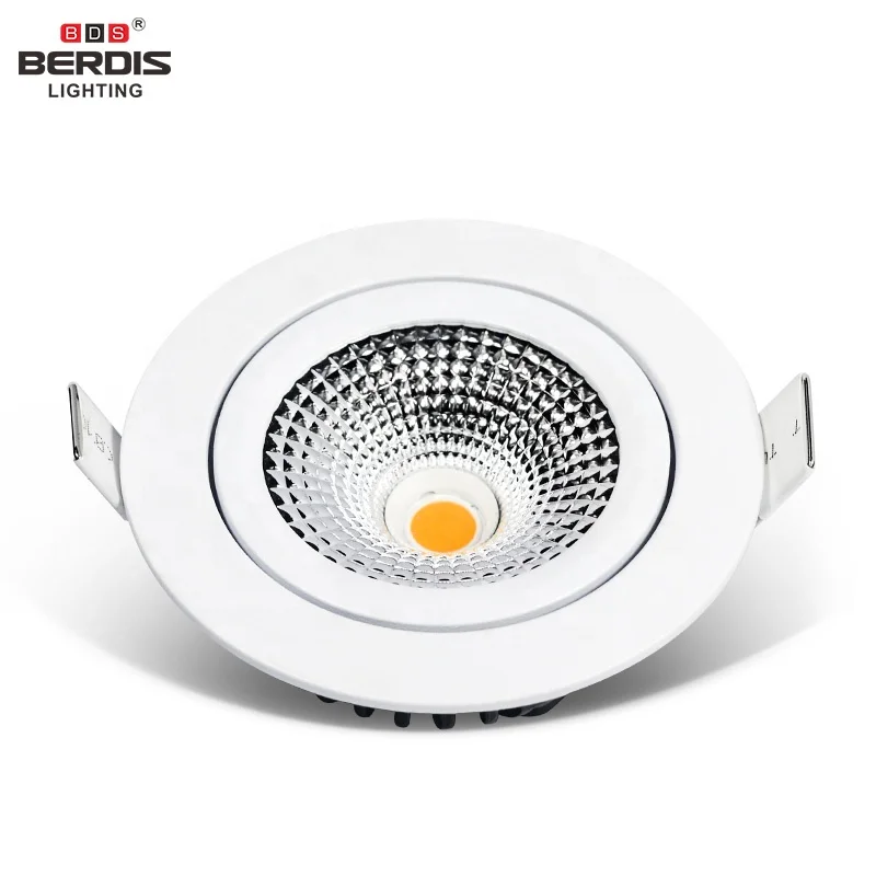 High End DALI Dimmable Led Downlight Black Dim to Warm 2700K Slim Led Ceiling Spot Light