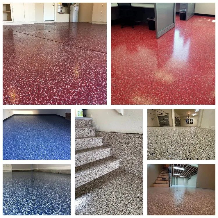 Epoxy Color Flakes Flooring Epoxy Flake Flooring  Coating Kits