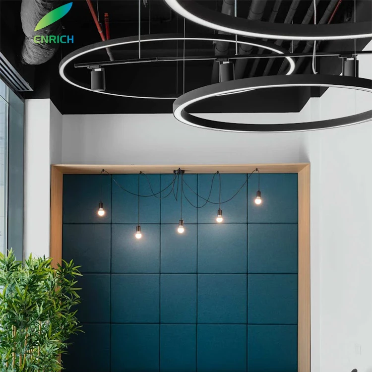 XIRYTU-H Lampadario A Sospensione LED 40cm, 36W Dimmerabile, Lampada A - 6